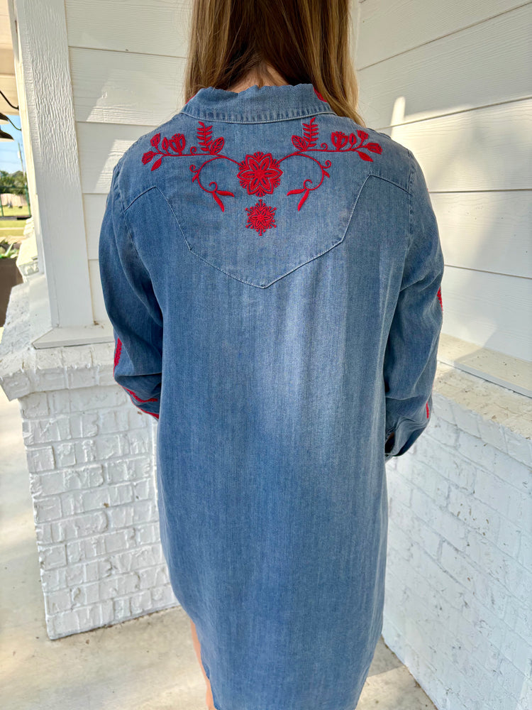 Bertin Independence Blue Dress