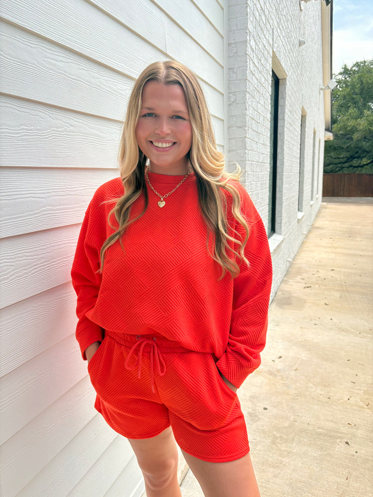 Sign Me Up Textured Top