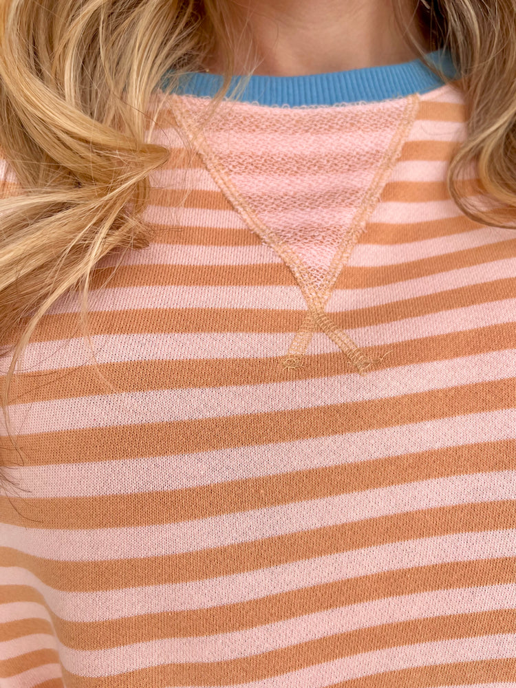 Classic Striped Crew