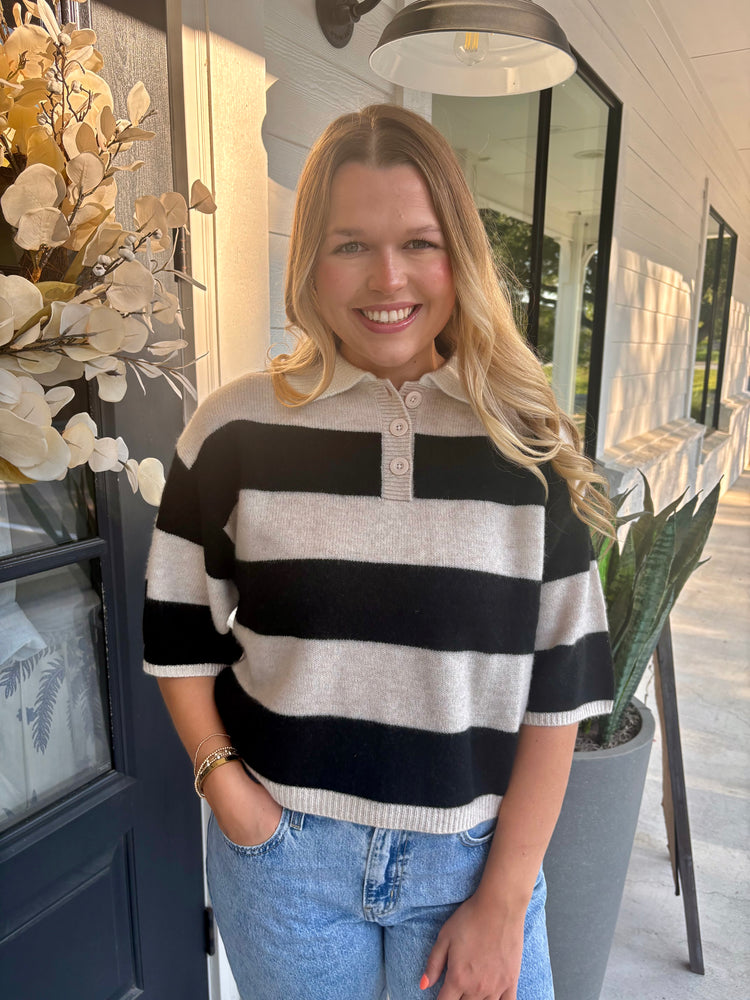 Charleston Charm Sweater Top