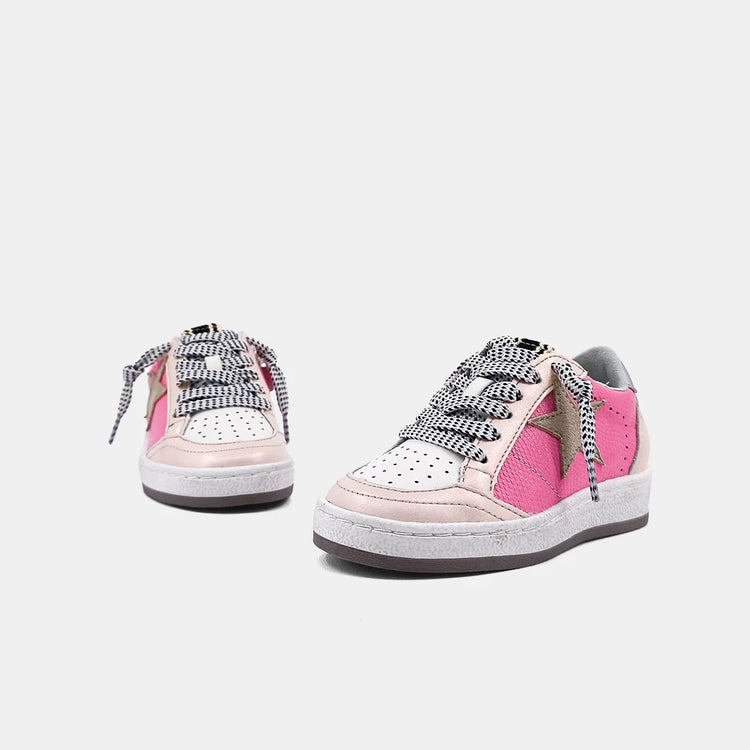 Pink Lizard Paz Toddler Sneaker