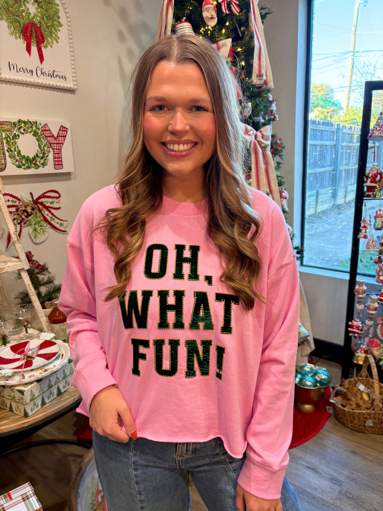 Oh What Fun Lounge Sweatshirt