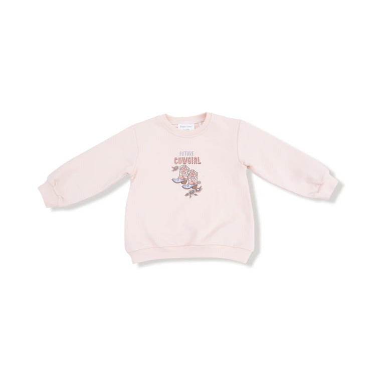 Future Cowgirl Oversized Sweatshirt & Baby Bells