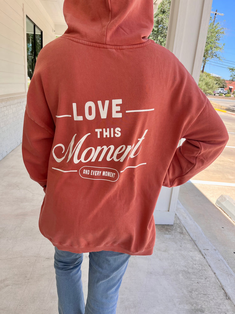 Love This Moment Oversize Hoodie