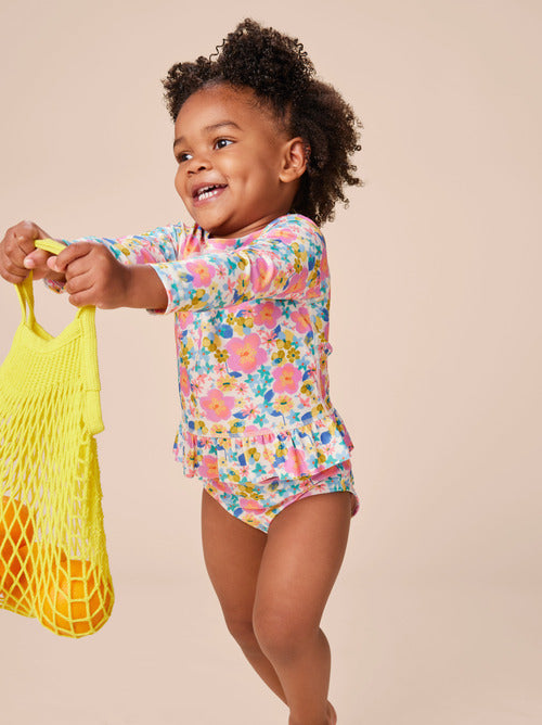 Tropical Hibiscus Baby Swimsuit