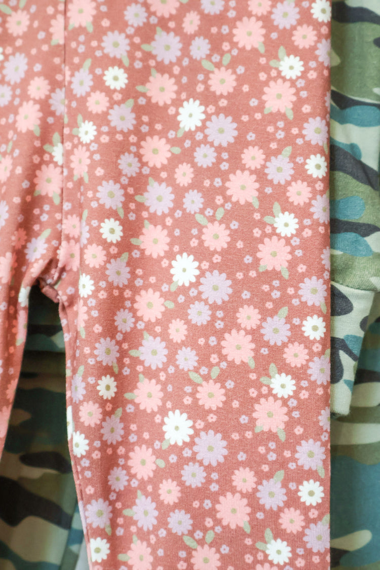 Tiny Petals Basic Leggings