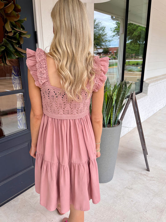 Clementine Desert Rose Dress