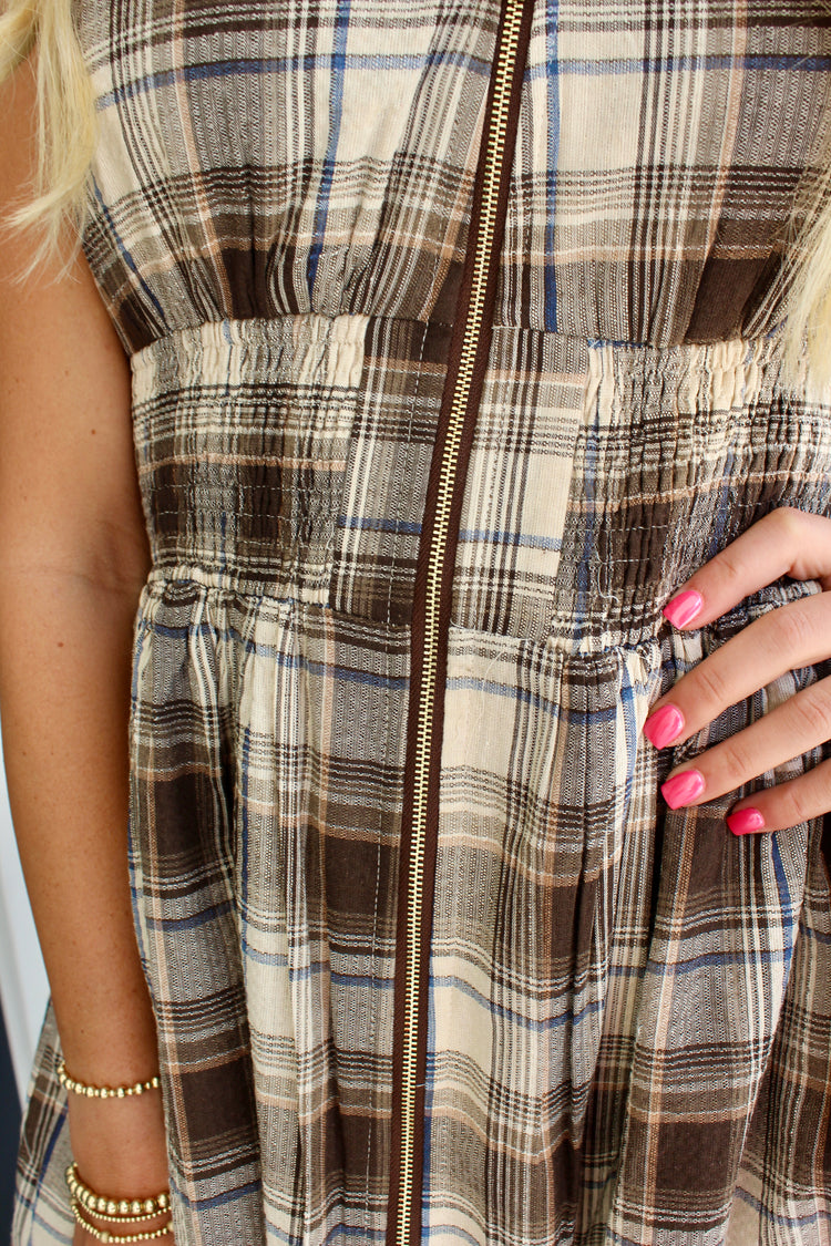 Majorly Stylish Plaid Dress