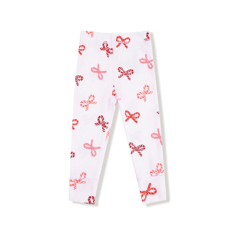 Candy Cane Bows Loungewear Set