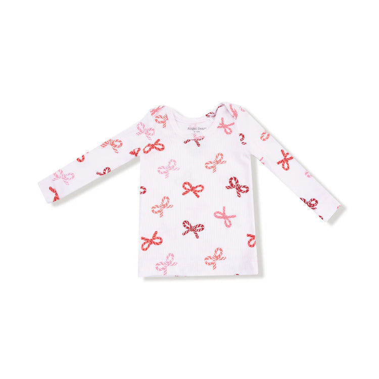 Candy Cane Bows Loungewear Set