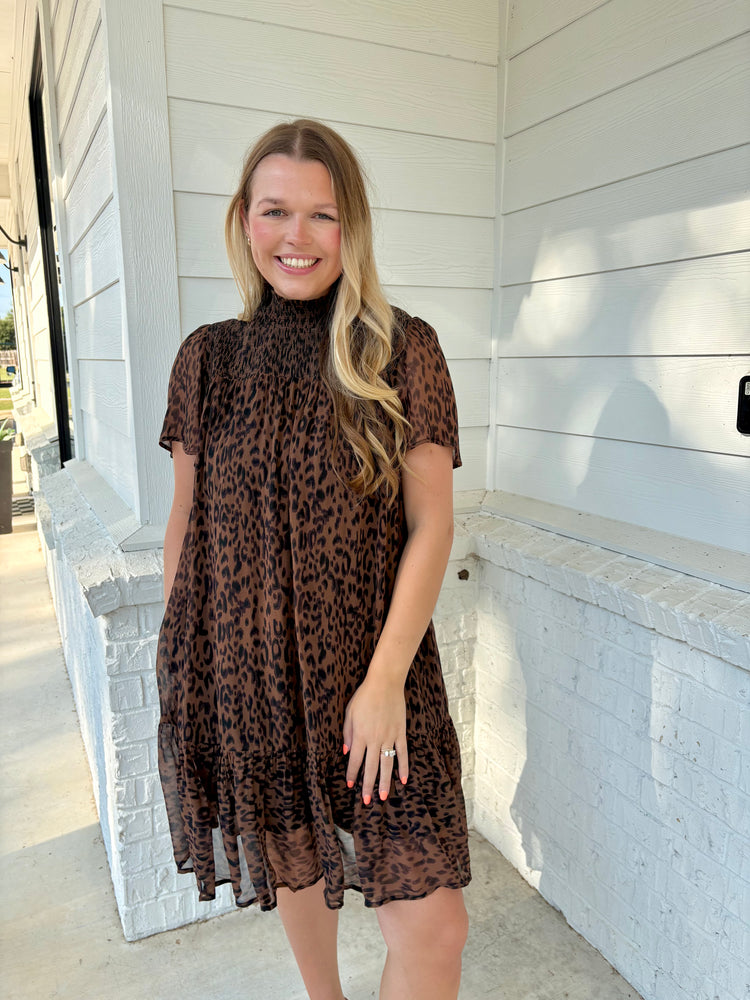 Cheetah Print Cutie Dress