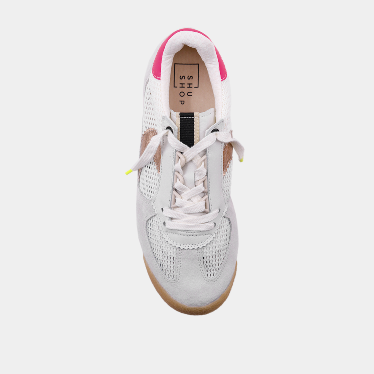 Suri Sneaker Pink & Pewter