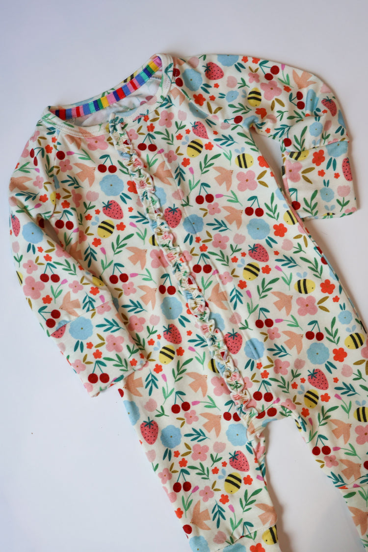 Magnetic Me Honey Blossom Convertible Coverall w/ Ruffle
