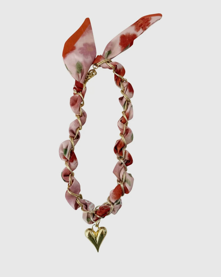 Dora Scarf Chain Necklace