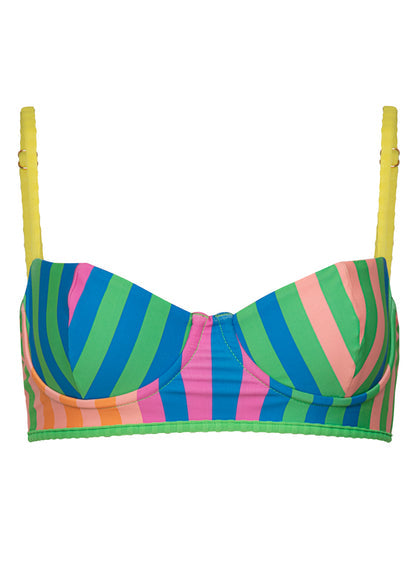 Striped Mule Violeta Top