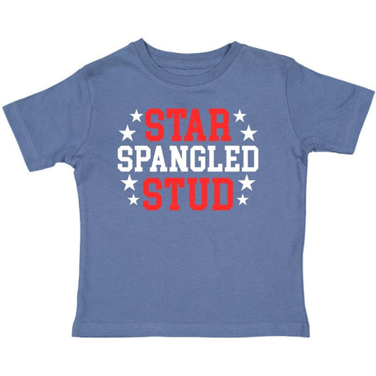 Star Spangled Stud Short Sleeve T-Shirt