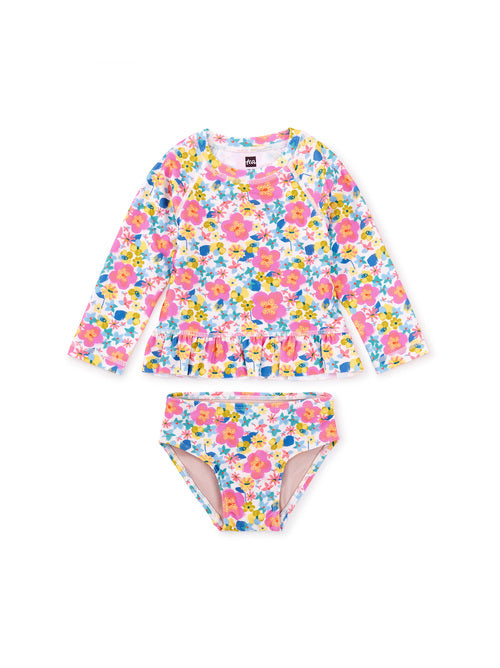 Tropical Hibiscus Baby Swimsuit