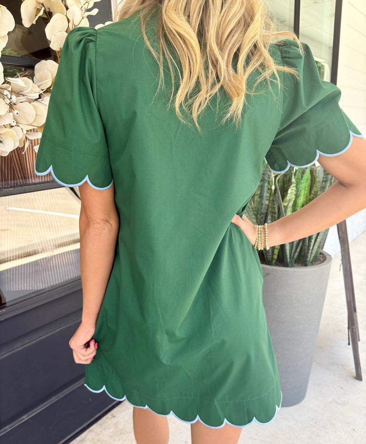 Charming Views Button Down Dress