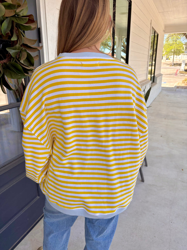 Classic Striped Crew