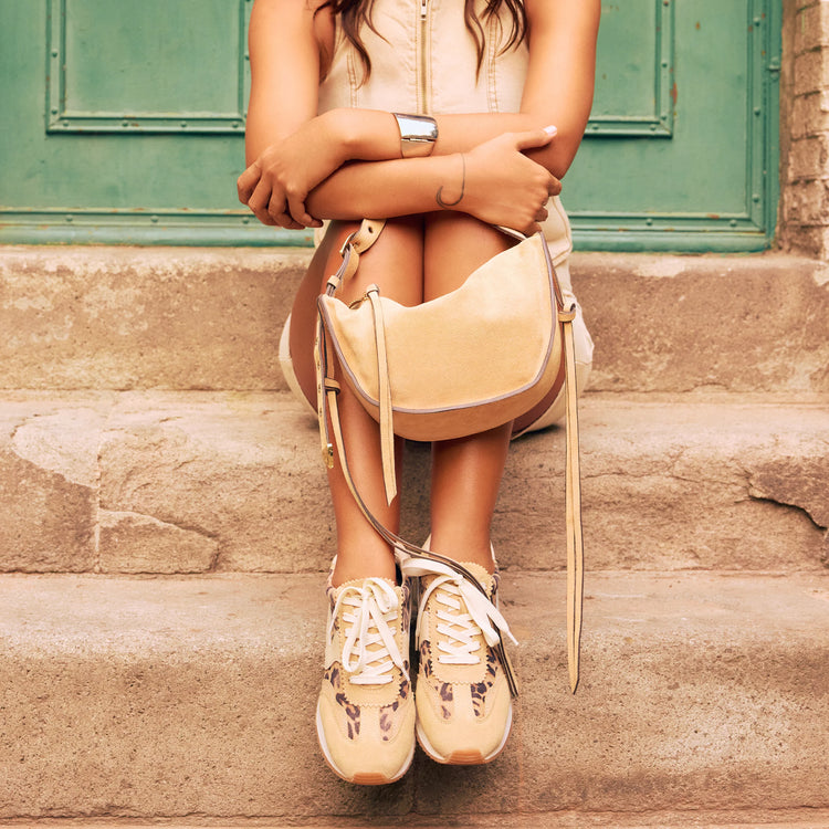 B. Ntcd Lt. Leopard Suede Sneaker