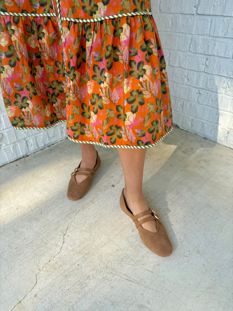 Bohemian Dreams Floral Midi Dress