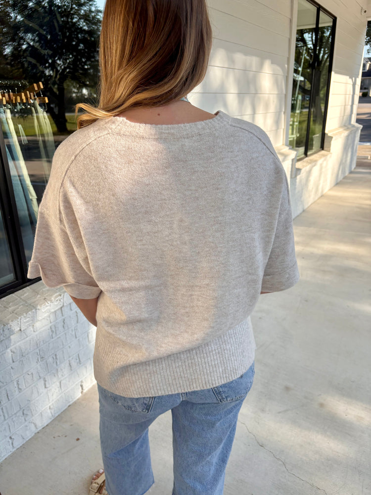 Catrina Short Sleeve Sweater