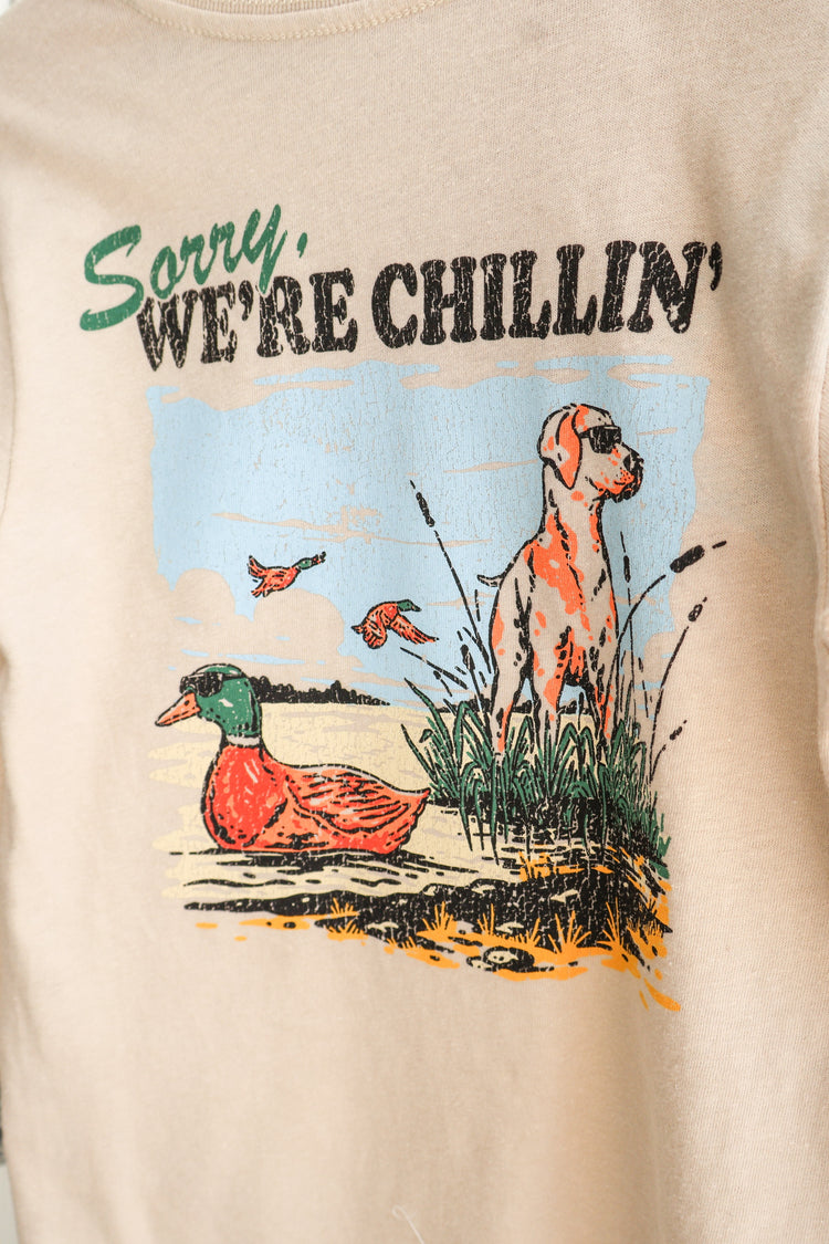 "Chillin" LS Tee