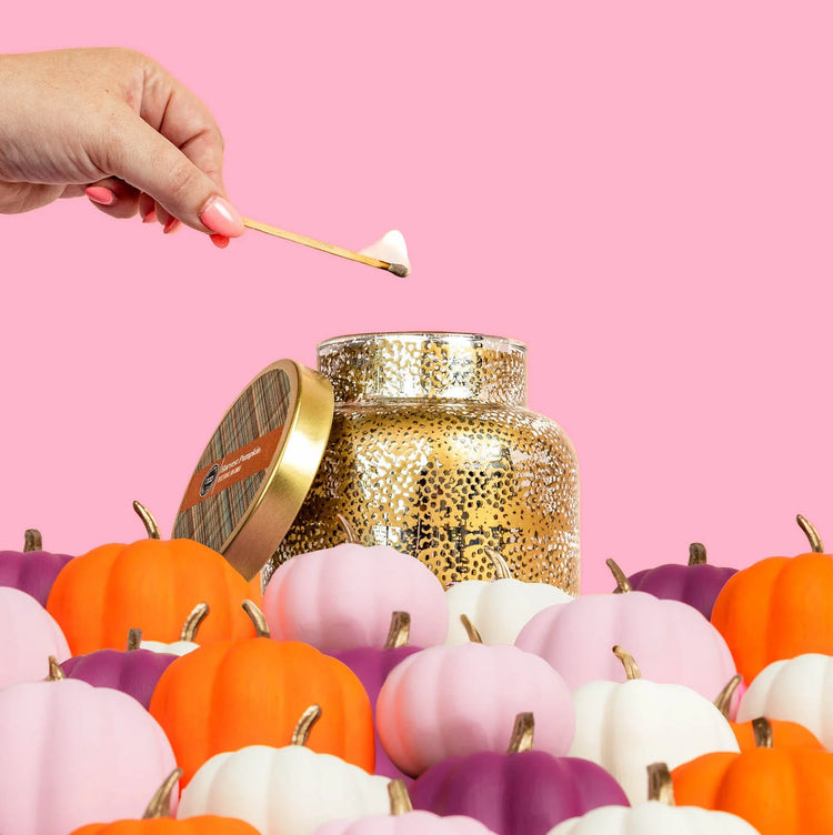 Harvest Pumpkin Holiday Jar Candle