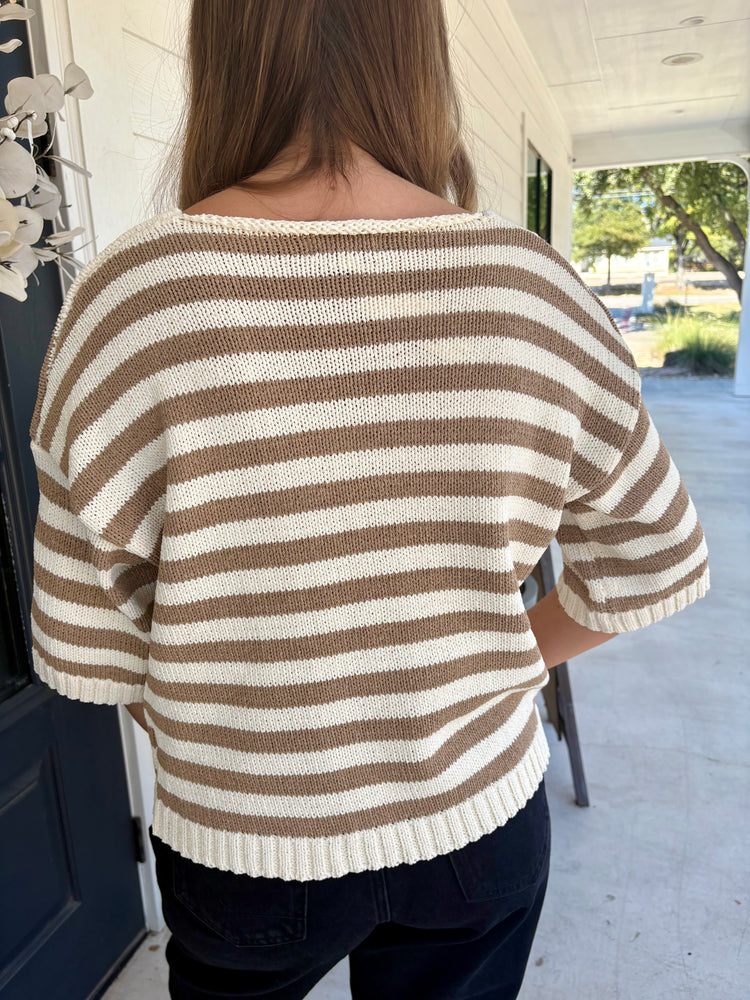 Cafe Hangout SS Sweater