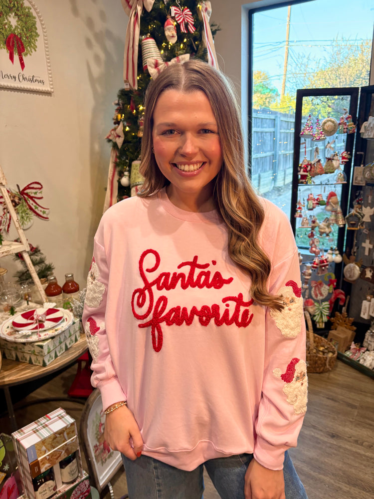 Santa's Favorite Sarah Sweatshirt
