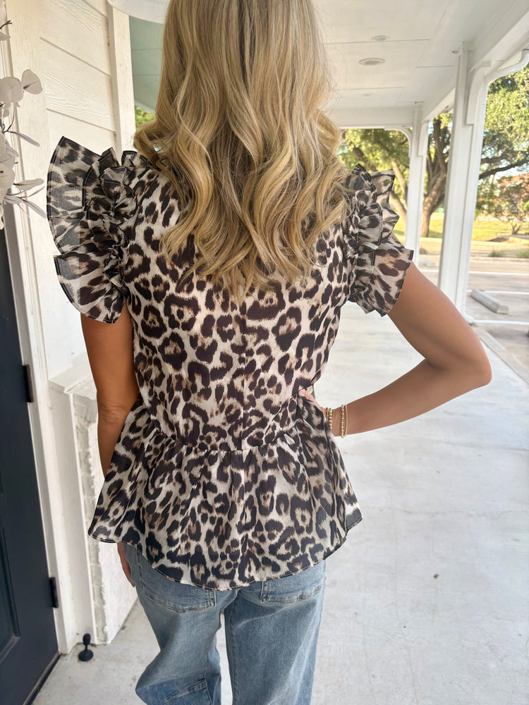 Fiercely Fabulous Ruffle Top