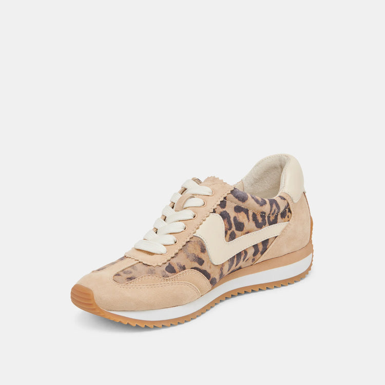 B. Ntcd Lt. Leopard Suede Sneaker