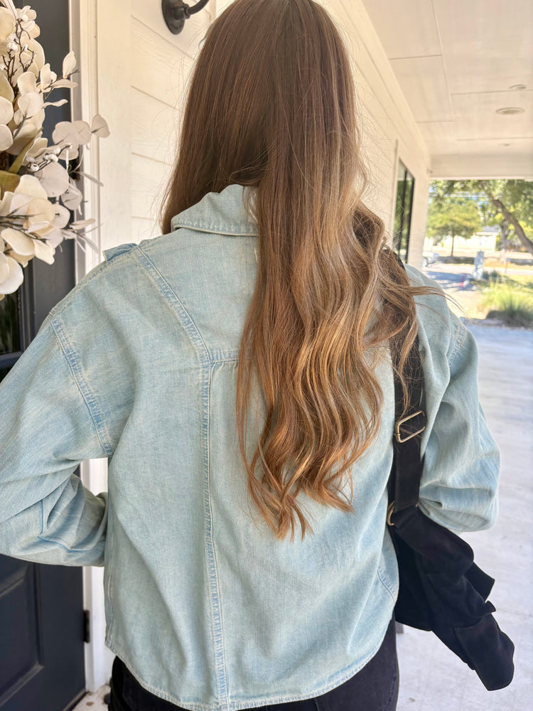 Tattered and Ruffled Top