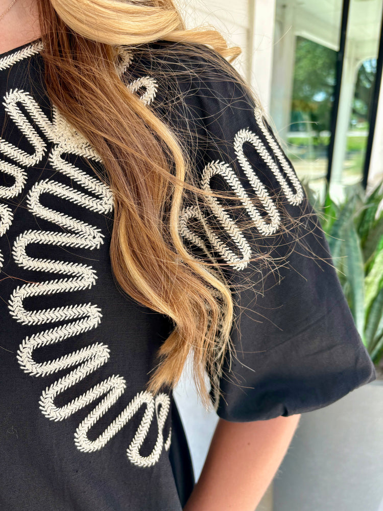 Classic Cutie Embroidered Dress