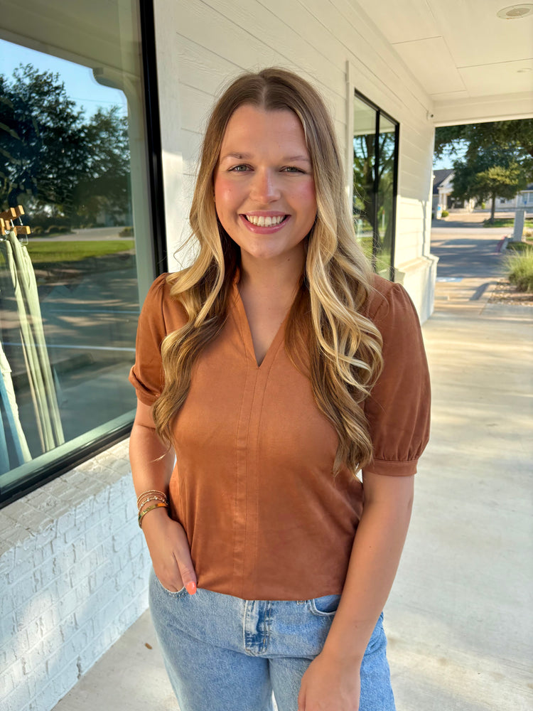 Brown Sugar Kalia Top