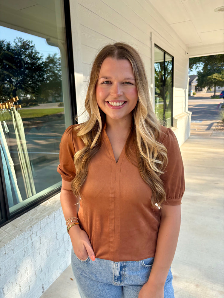 Brown Sugar Kalia Top