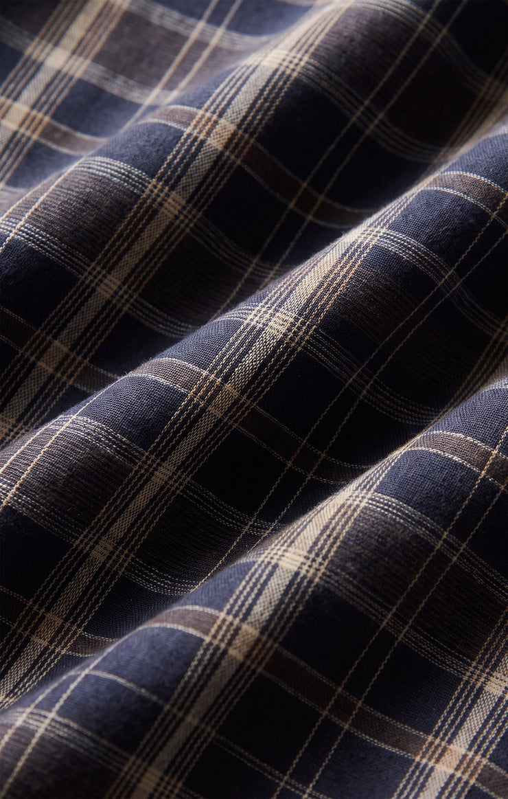 Evermore Plaid Midi Dress