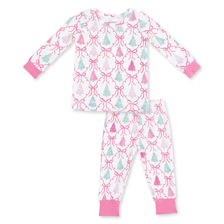 Bow Trellis Tree LS PJ Set