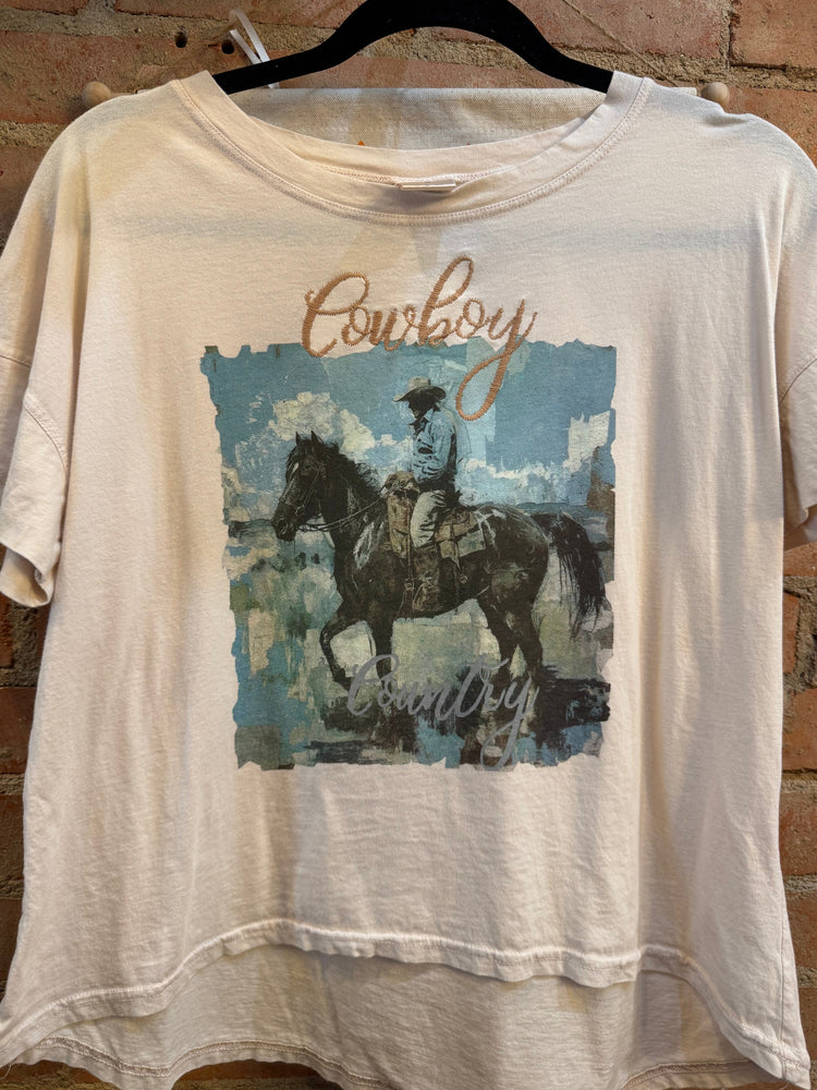 Cowboy Country Hi-Lo Tee