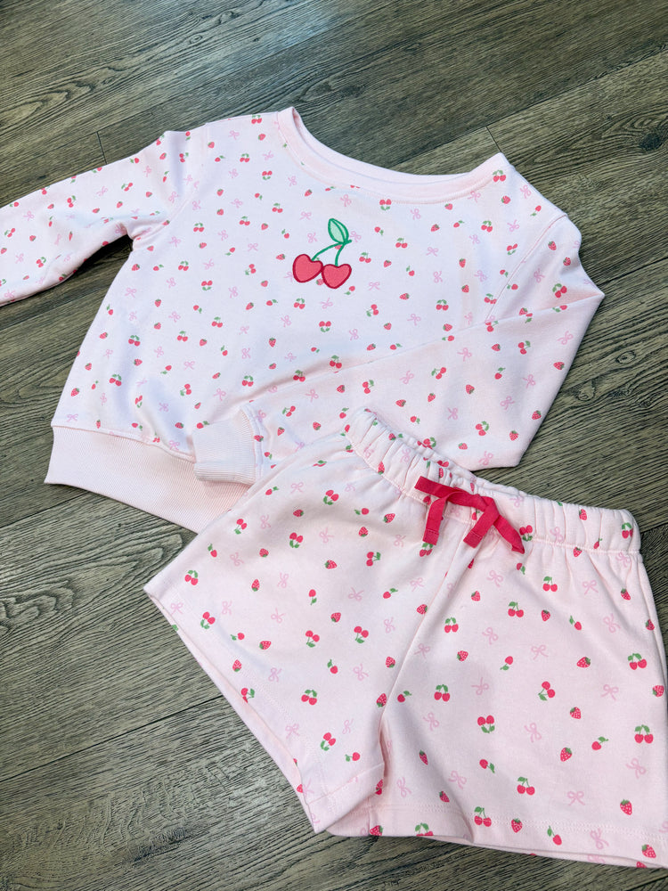 Micro Berry All Over Print Shorts