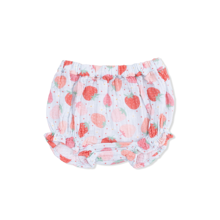 Strawberry Bliss Ruffle Back Top & Bloomer