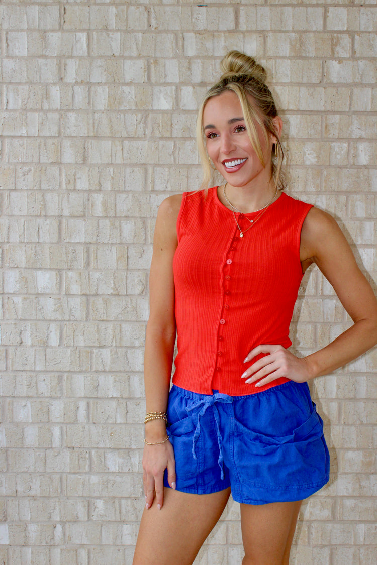 Kaleah Fire Truck Red Tank