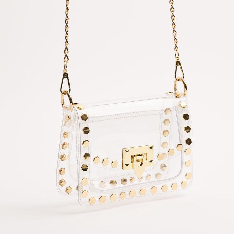 Clearly Handbags The Jackie in Hexagon