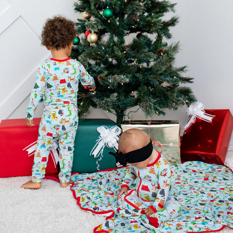 Crackling Christmas LS PJ Set