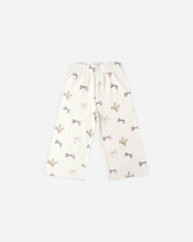 Bows Wide Leg Pant
