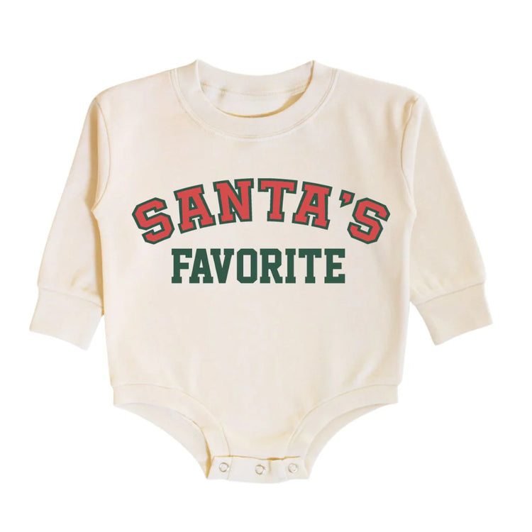 Santa's Favorite Christmas LS Romper