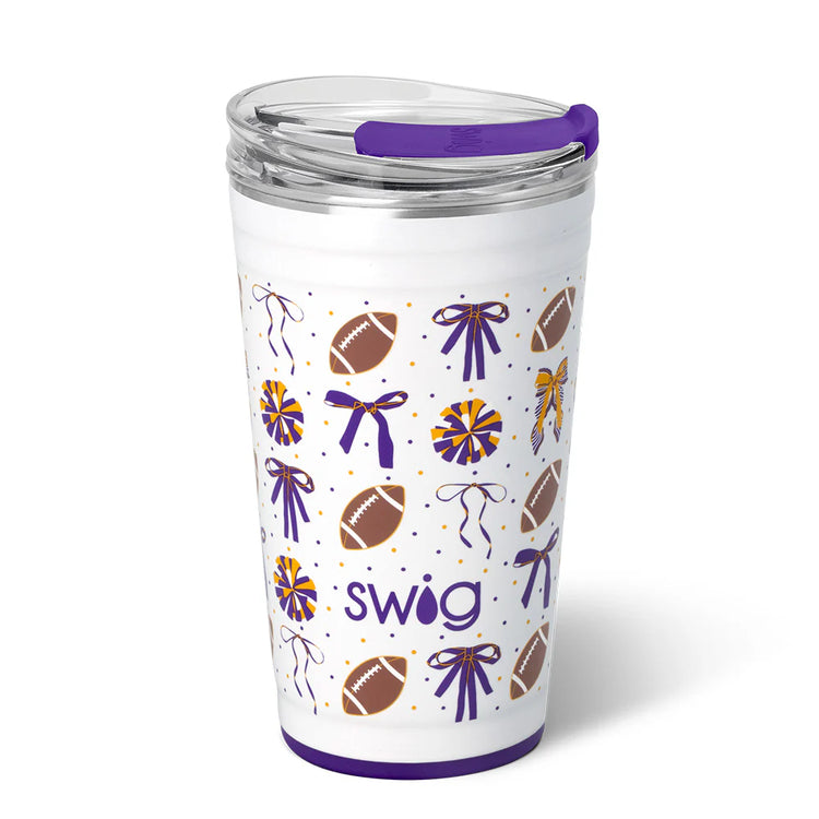 We've Got Spirit Purple + Yellow Party Cup 24oz