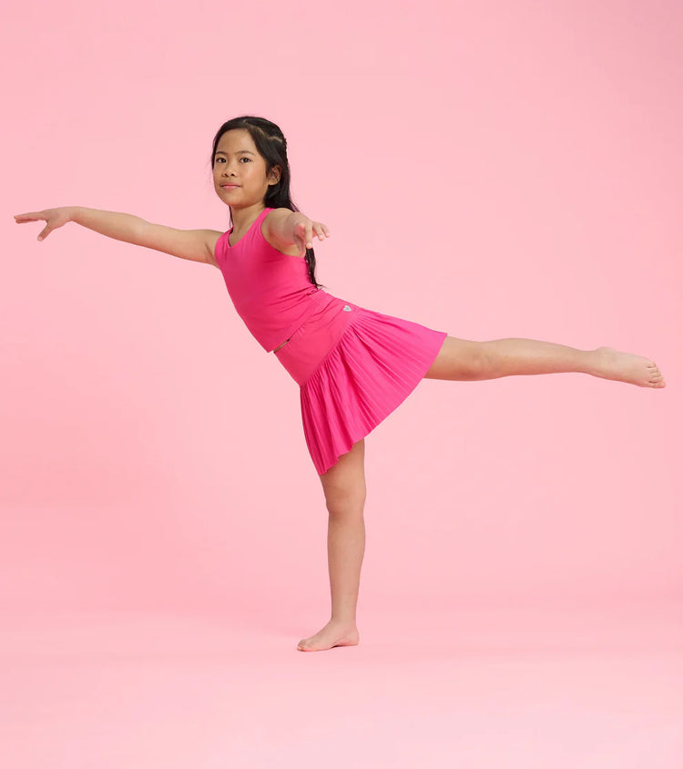 Pink Yarrow Sporty Skort