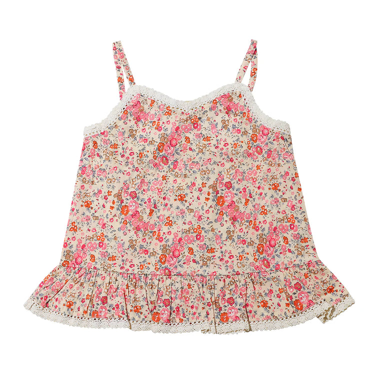 Pink Floral Lillian Tank