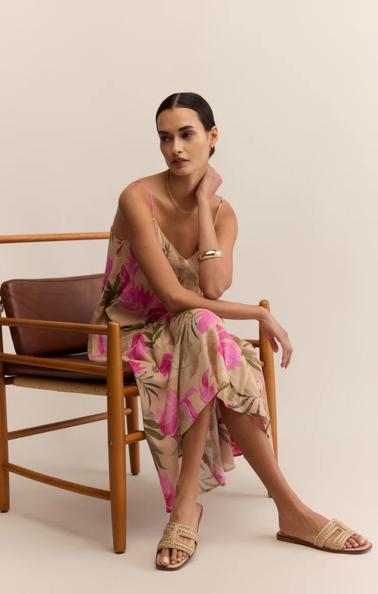 Benson Ula Tropical Midi Dress
